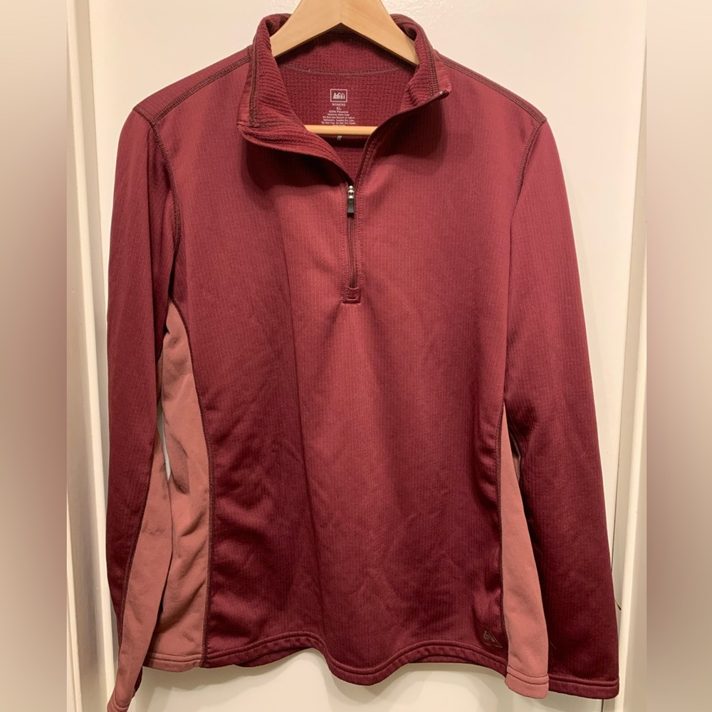 🔥 REI Women’s XL Quarter-Zip Pullover – Adventure-Ready & Cozy! 🔥